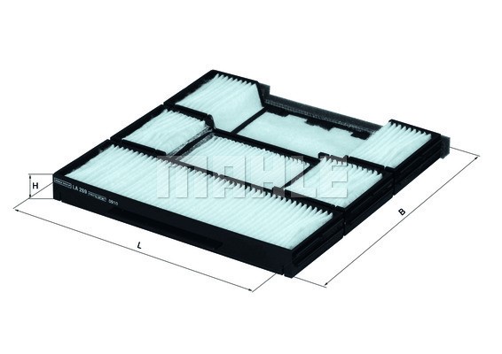 Kupefilter Knecht LA 269 KNECHT