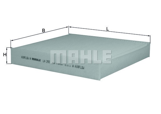 Kupefilter Knecht LA 293 KNECHT