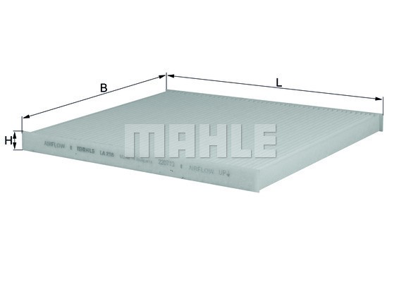 Kupefilter Knecht LA 298 KNECHT