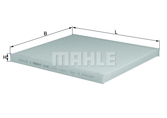 Kupefilter Knecht LA 301 KNECHT