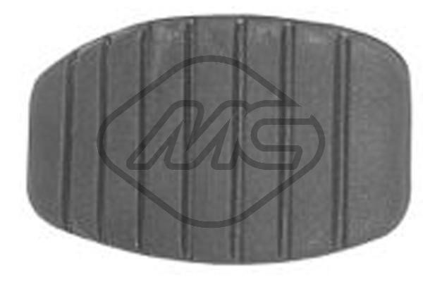 Pedalbelägg, bromspedal Metalcaucho 06818 Metalcaucho