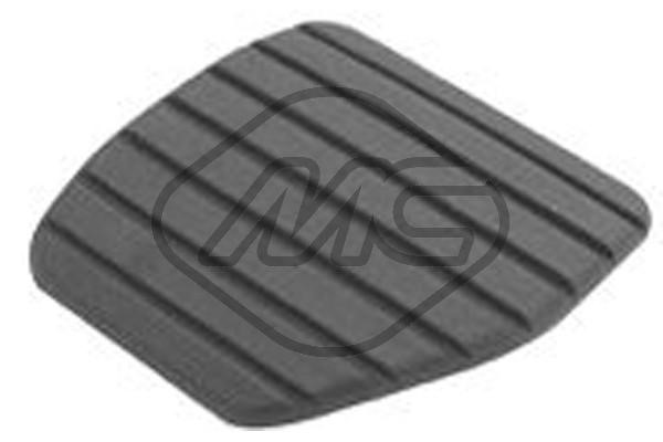 Pedalbelägg, bromspedal Metalcaucho 06887 Metalcaucho