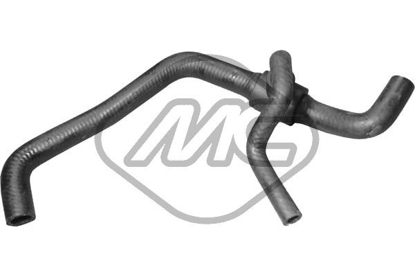 Slang, värmeväxlare, värmare, Höger Metalcaucho 08264 Metalcaucho