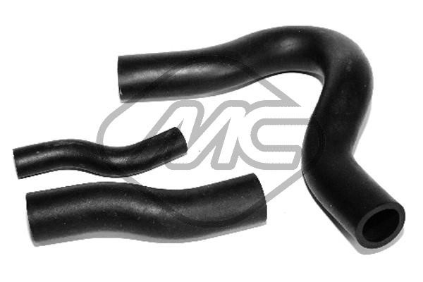 Rörledning, EGR-ventil Metalcaucho 09386 Metalcaucho