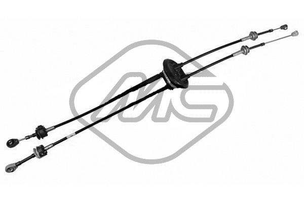 Vajer, manuell transmission Metalcaucho 80743 Metalcaucho