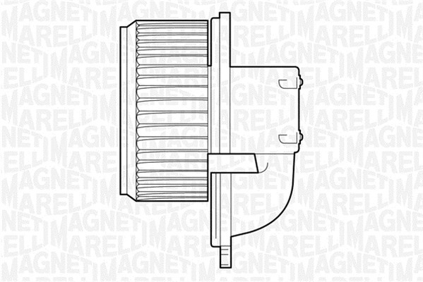 Kupéfläkt 12V Magneti marelli 069412522010 MAGNETI MARELLI