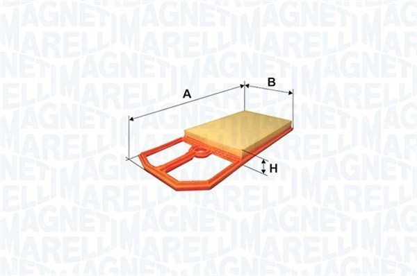 Luftfilter Magneti marelli 153071762468 MAGNETI MARELLI