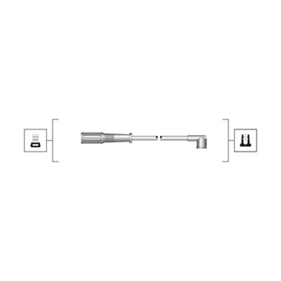 Tändkabelsats Magneti marelli 941319170070 MAGNETI MARELLI