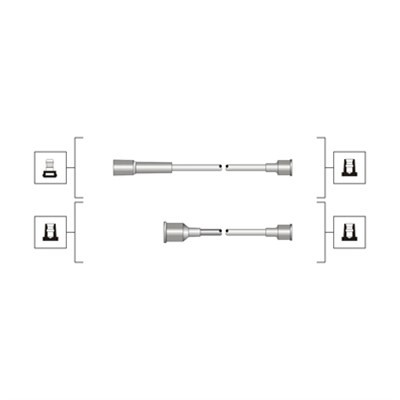 Tändkabelsats Magneti marelli 941319170107 MAGNETI MARELLI