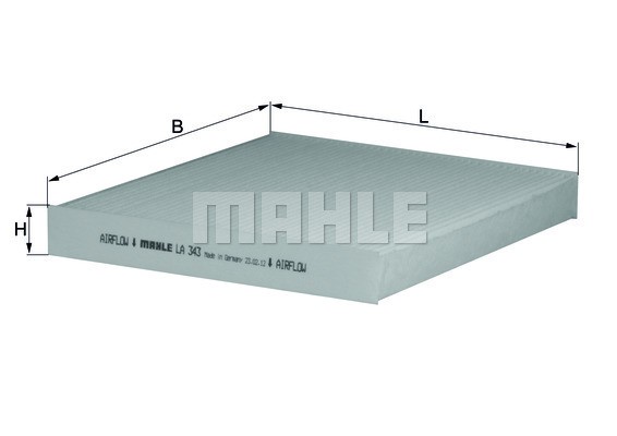 Kupefilter Knecht LA 343 KNECHT