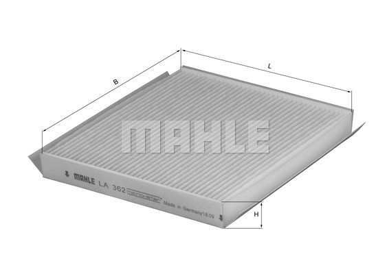 Kupefilter Knecht LA 362 KNECHT