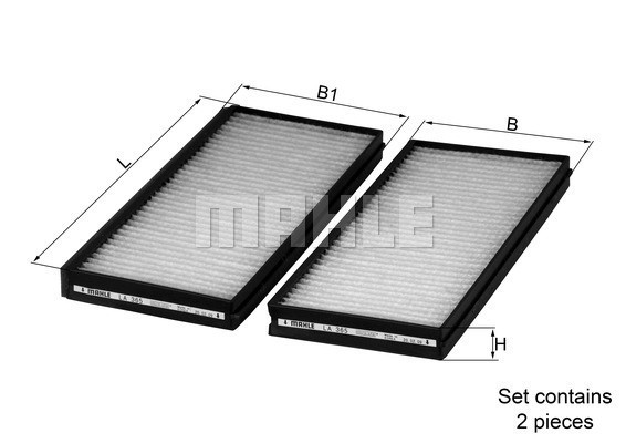 Kupefilter Knecht LA 365/S KNECHT