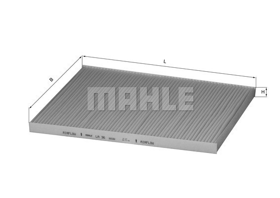 Kupefilter Knecht LA 36 KNECHT