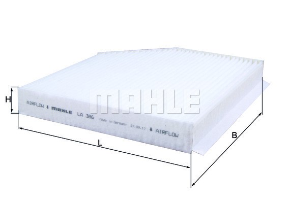 Kupefilter Knecht LA 386 KNECHT