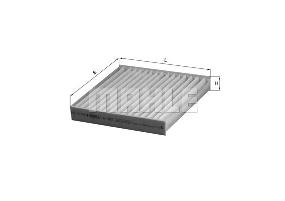 Kupefilter Knecht LA 395 KNECHT