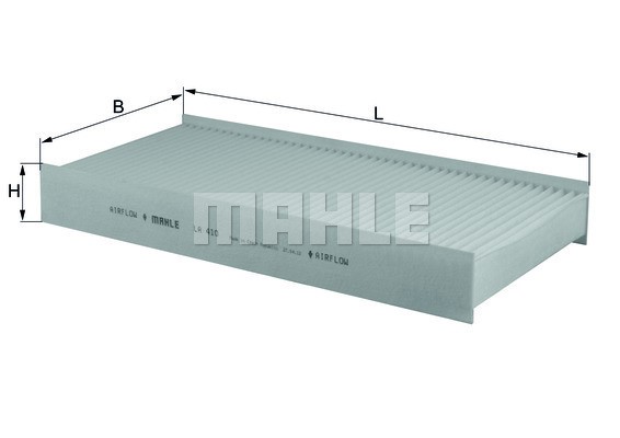 Kupefilter Knecht LA 410 KNECHT