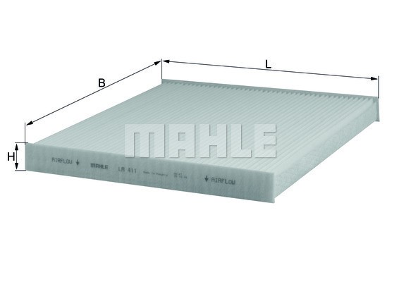 Kupefilter Knecht LA 411 KNECHT