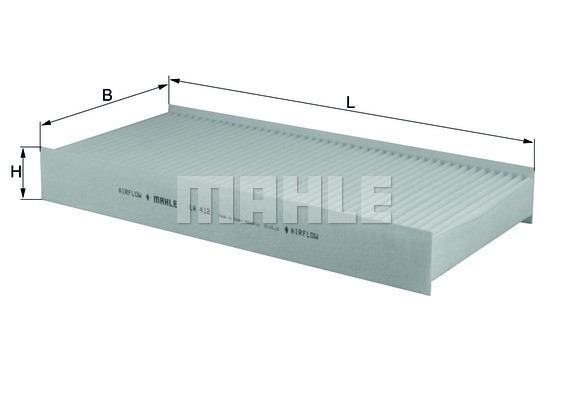 Kupefilter Knecht LA 412 KNECHT
