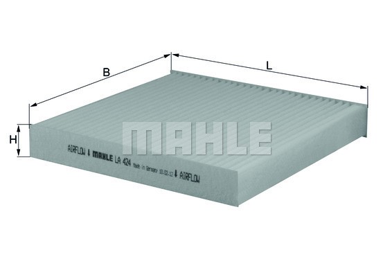 Kupefilter Knecht LA 424 KNECHT