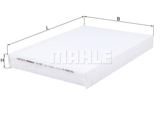 Kupefilter Knecht LA 437 KNECHT