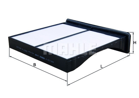Kupefilter Knecht LA 461 KNECHT
