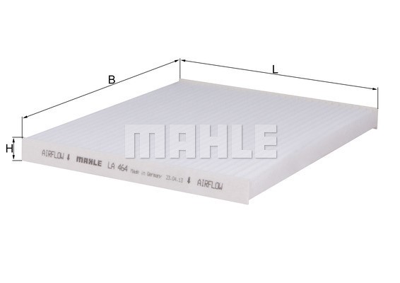 Kupefilter Knecht LA 464 KNECHT