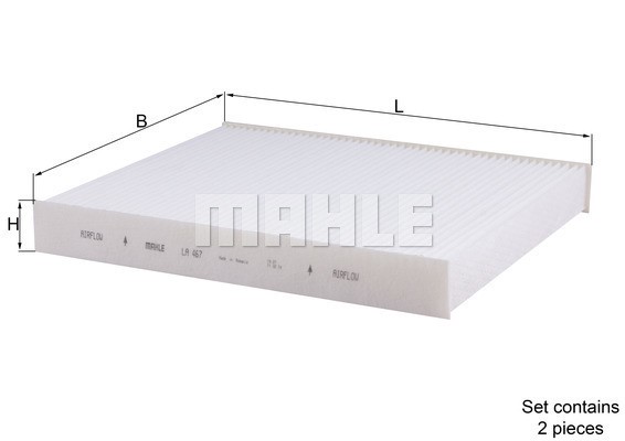 Kupefilter Knecht LA 467/S KNECHT