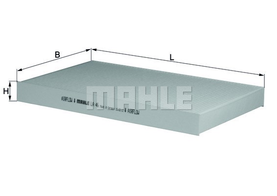 Kupefilter Knecht LA 46 KNECHT