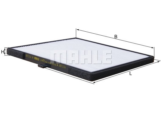 Kupefilter Knecht LA 471 KNECHT