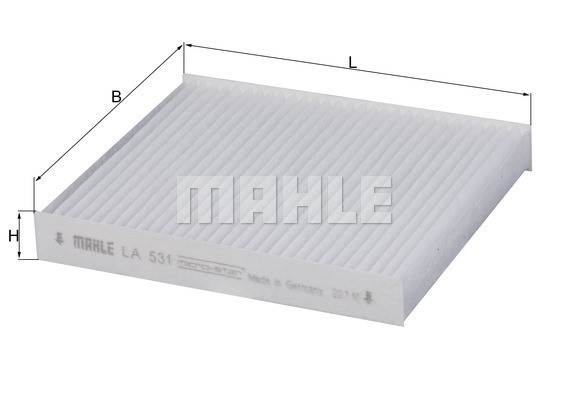 Kupefilter Knecht LA 531 KNECHT