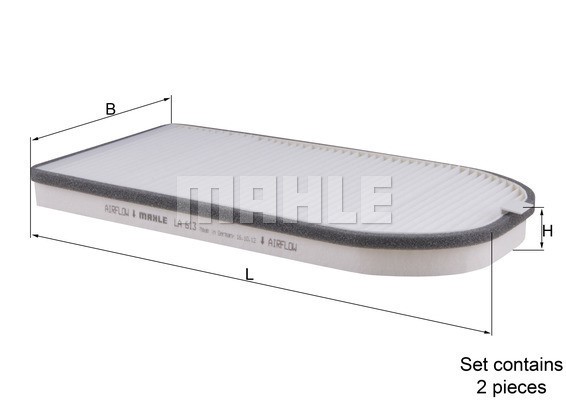 Kupefilter Knecht LA 613/S KNECHT