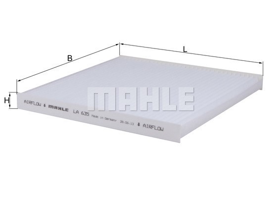 Kupefilter Knecht LA 635 KNECHT