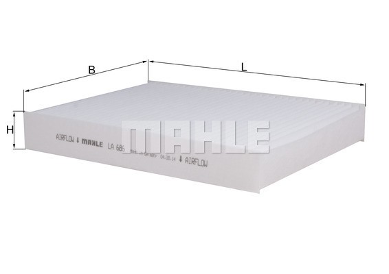 Kupefilter Knecht LA 686 KNECHT