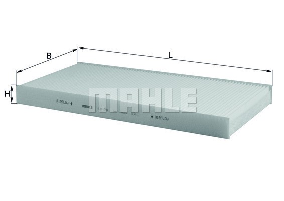 Kupefilter Knecht LA 78 KNECHT