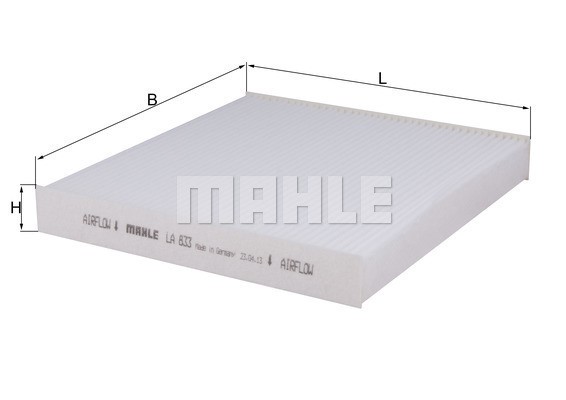 Kupefilter Knecht LA 833 KNECHT
