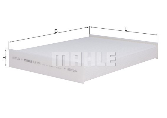 Kupefilter Knecht LA 891 KNECHT