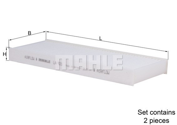 Kupefilter Knecht LA 921/S KNECHT