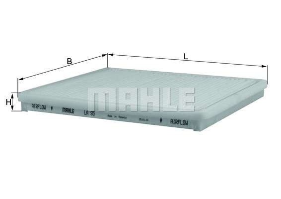 Kupefilter Knecht LA 95 KNECHT Kupefilter Knecht LA 95 KNECHT