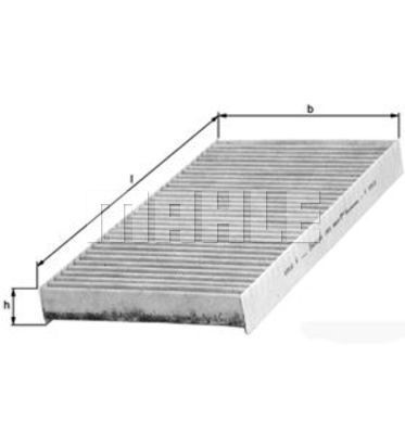 Kupefilter Knecht LAK 107 KNECHT Kupefilter Knecht LAK 107 KNECHT