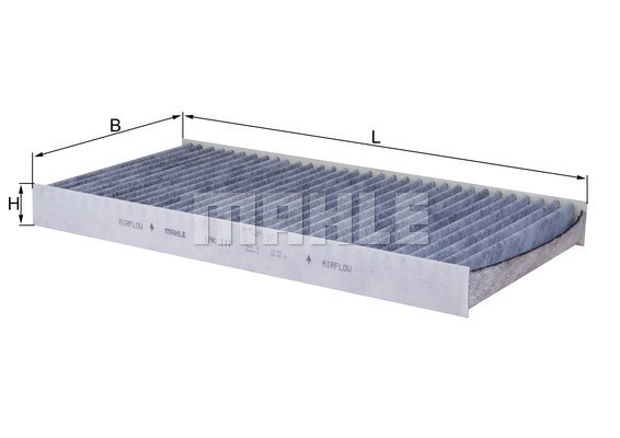 Kupefilter Knecht LAK 117 KNECHT