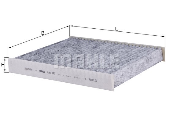 Kupefilter Knecht LAK 120 KNECHT