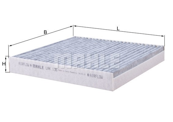 Kupefilter Knecht LAK 136 KNECHT