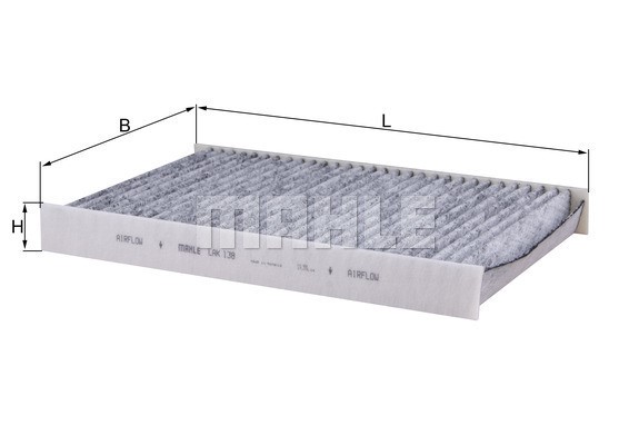 Kupefilter Knecht LAK 138 KNECHT