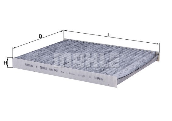Kupefilter Knecht LAK 142 KNECHT