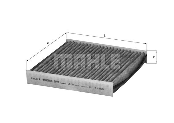 Kupefilter Knecht LAK 184 KNECHT Kupefilter Knecht LAK 184 KNECHT