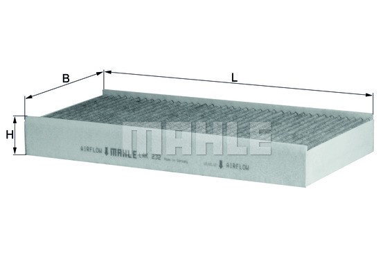 Kupefilter Knecht LAK 232 KNECHT