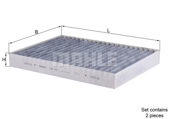 Kupefilter Knecht LAK 292/S KNECHT