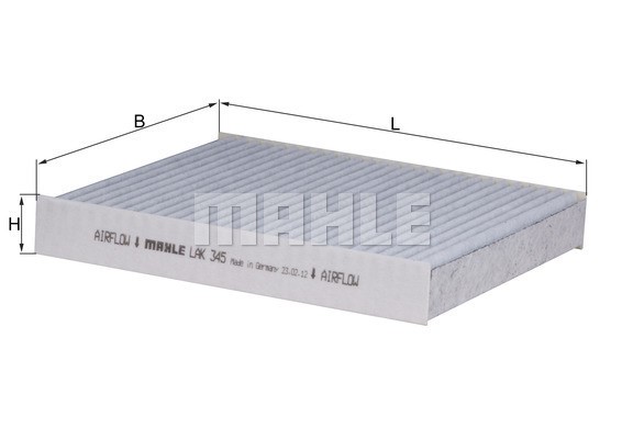 Kupefilter Knecht LAK 345 KNECHT