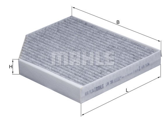 Kupefilter Knecht LAK 386 KNECHT