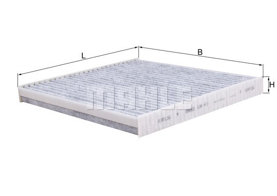 Kupefilter Knecht LAK 411 KNECHT